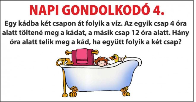 NAPI GONDOLKODÓ 4.