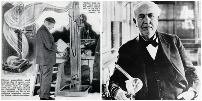 Edison eltitkolt kutatása: SZELLEMGÉP, amely képes kommunikálni  a halottakkal